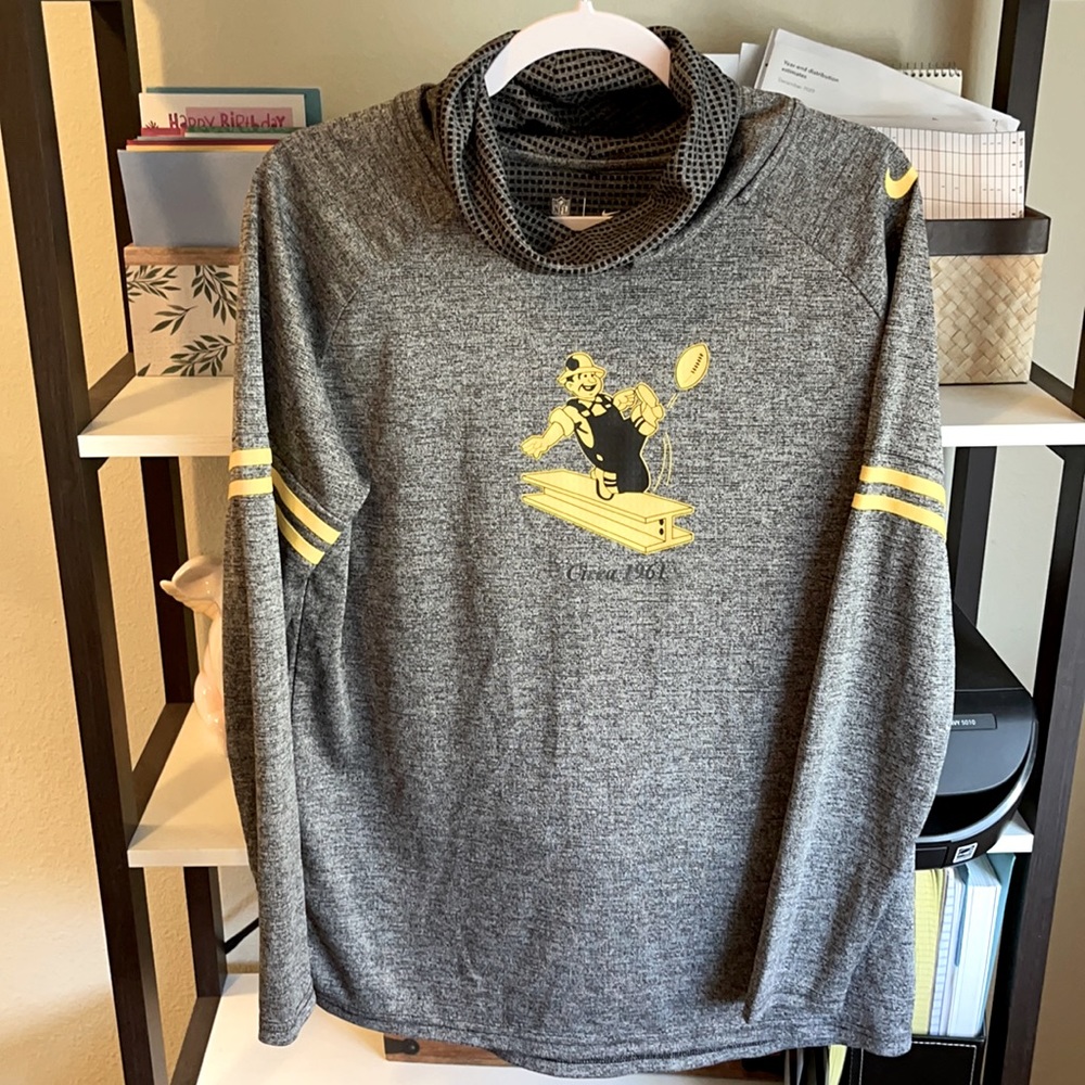 Nike Steelers Funnel Neck Tunic